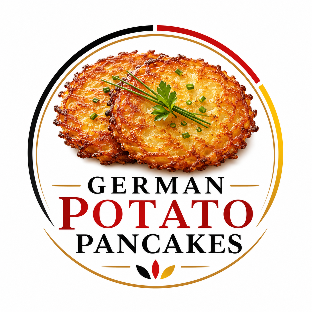 German Potato Pancakes Logo